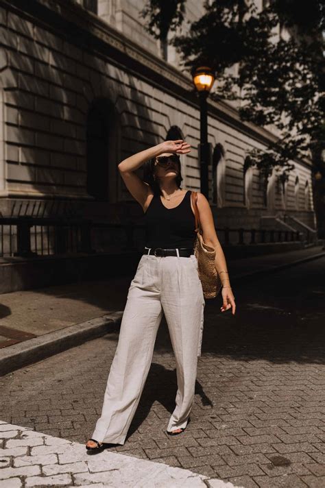 What to Wear with Wide Leg Linen Pants: A Style Guide